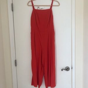 Old Navy coral jumpsuit